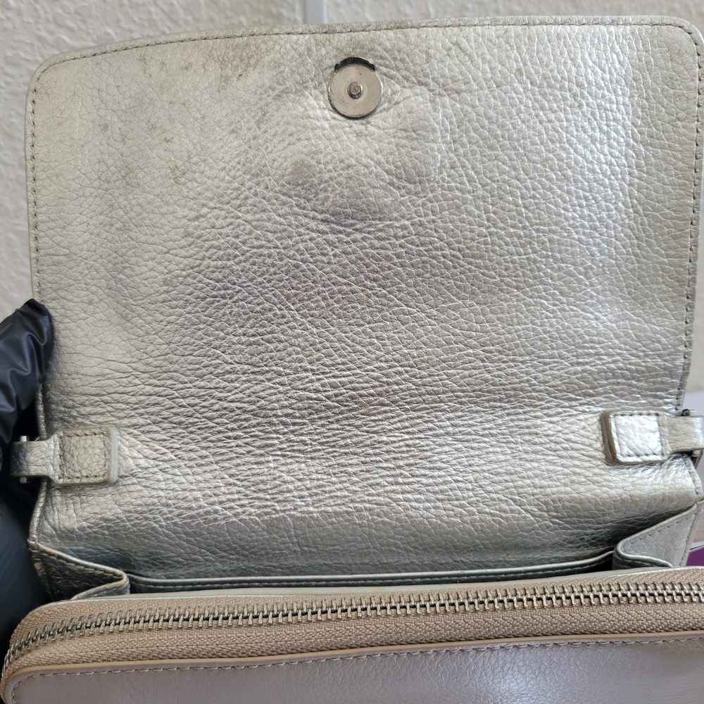 Tory Burch Gray Crossbody Bag - Picture 4 of 7